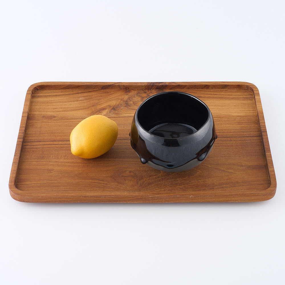 作家　宮木英至　抹茶ボウル　ブラック