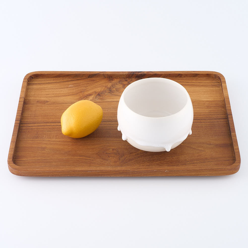 作家　宮木英至　抹茶ボウル　ホワイト