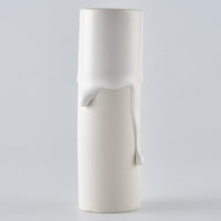 作家　宮木英至　フラワーベースS　ホワイト