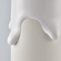 作家　宮木英至　フラワーベースS　ホワイト