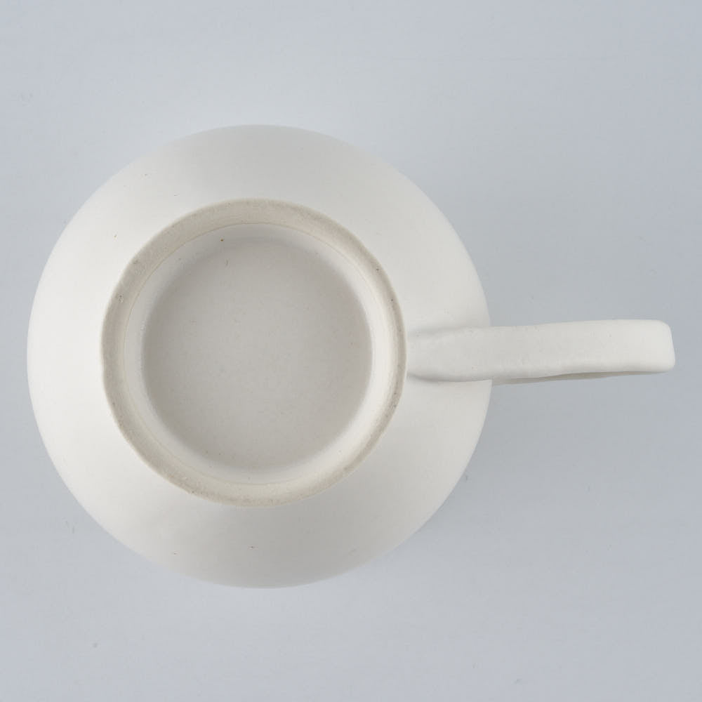 暮縞　フルールシリーズ　フルールマグカップ　白