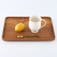 暮縞　フルールシリーズ　フルールマグカップ　白