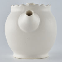 暮縞　フルールシリーズ　ポット　白