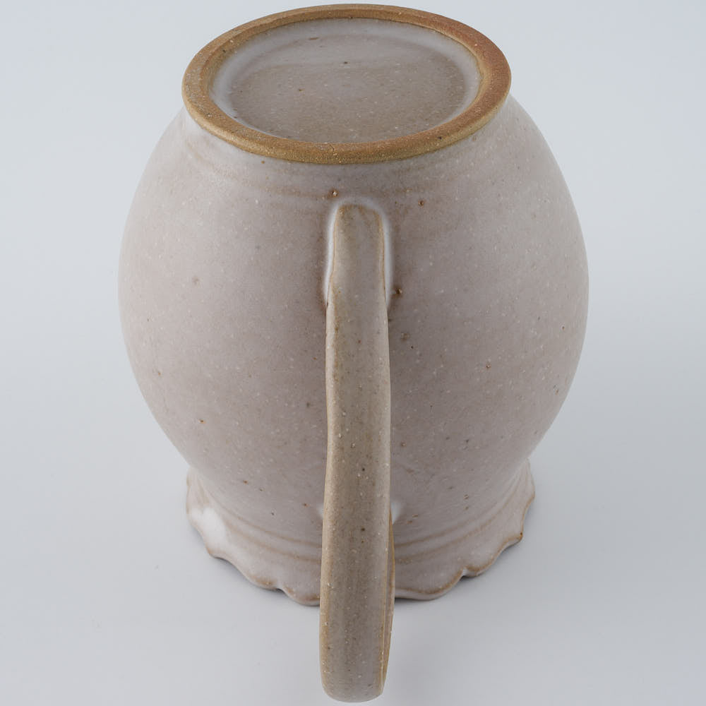 暮縞　フルールシリーズ　ポット　ライトグレー