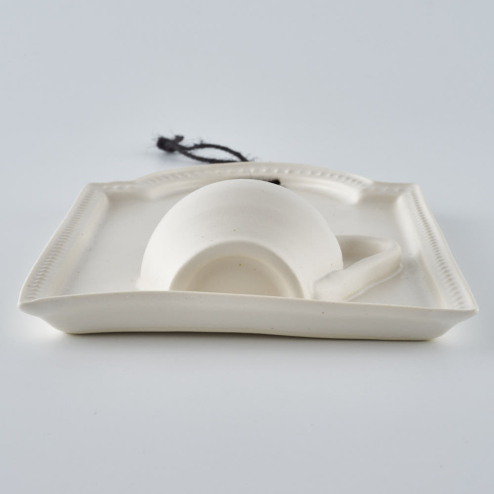 暮縞　ドットシリーズ　ドットアーチWall Vase　白