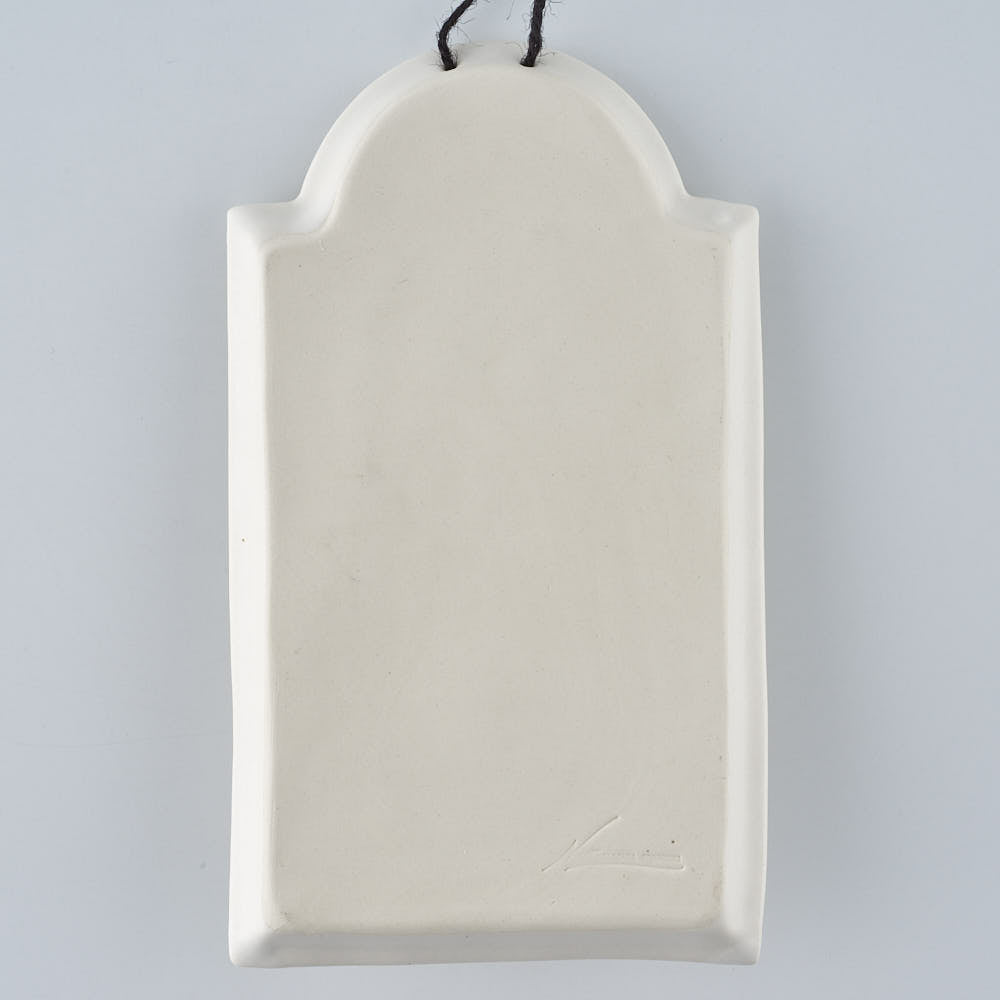 暮縞　ドットシリーズ　ドットアーチWall Vase　白