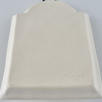 暮縞　ドットシリーズ　ドットアーチWall Vase　白