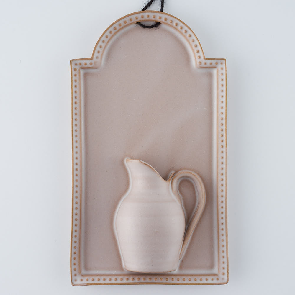 暮縞　ドットシリーズ　ドットアーチWall Vase　ライトグレー