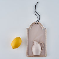 暮縞　ドットシリーズ　ドットアーチWall Vase　ライトグレー