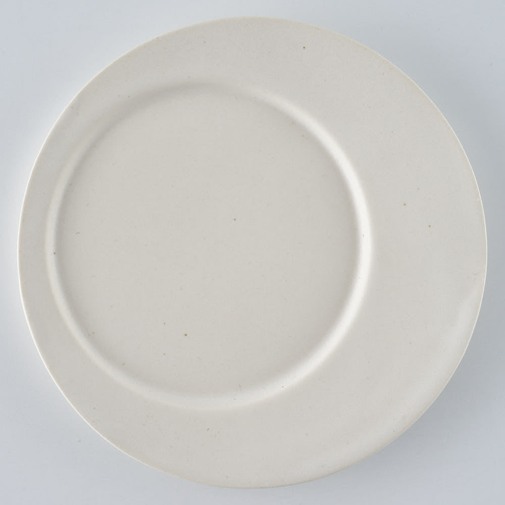 暮縞　白月シリーズ　シン白月皿S　白