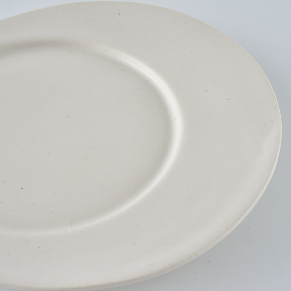 暮縞　白月シリーズ　シン白月皿S　白