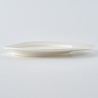 暮縞　白月シリーズ　シン白月皿M　白