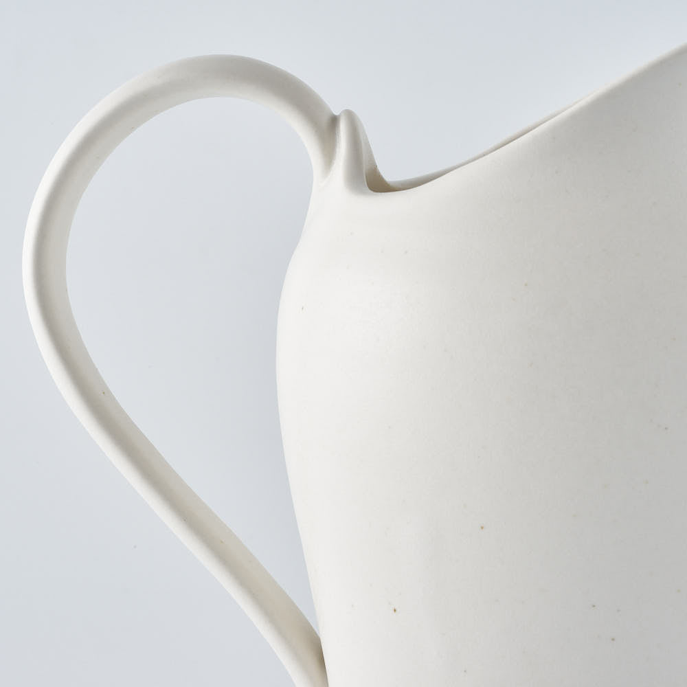 暮縞　水差し花器シリーズ　水差し花器　白