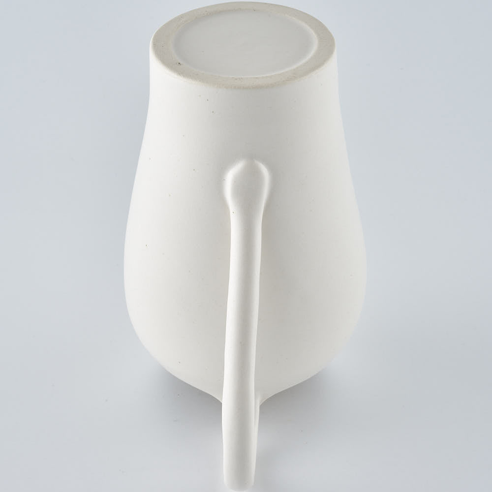 暮縞　水差し花器シリーズ　水差し花器　白