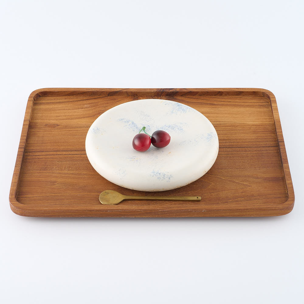 作家　堀有一郎　U-TU-RO PLATE　ボタニカルネイビー 作家　堀有一郎 陶磁器作家もの