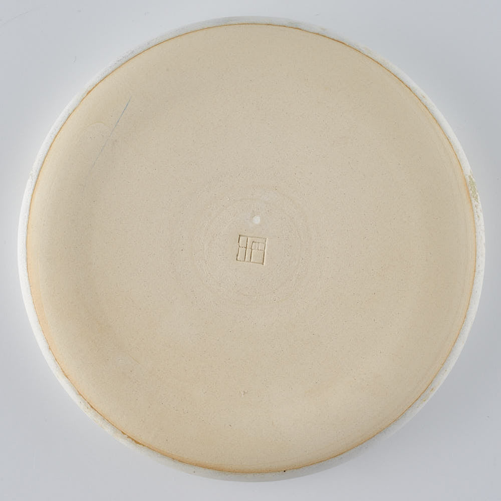作家　堀有一郎　U-TU-RO PLATE　ボタニカルグリーン 作家　堀有一郎 陶磁器作家もの