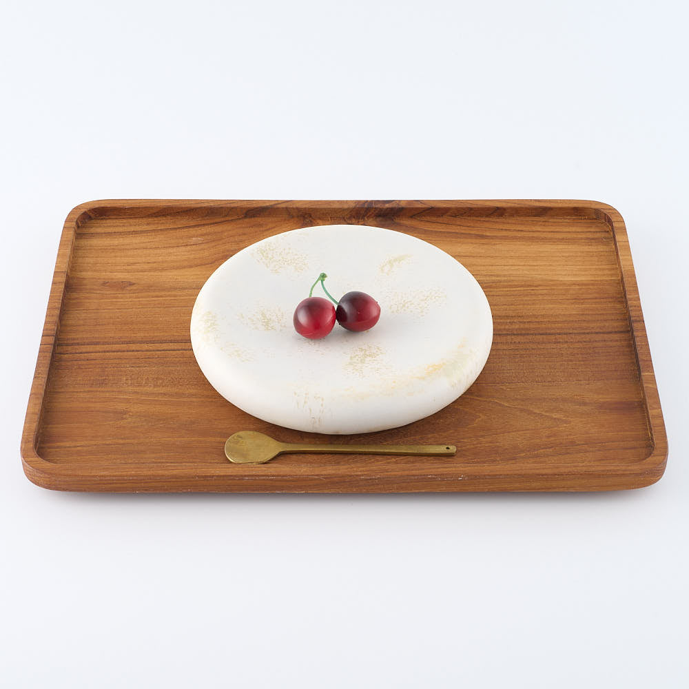 作家　堀有一郎　U-TU-RO PLATE　ボタニカルグリーン 作家　堀有一郎 陶磁器作家もの