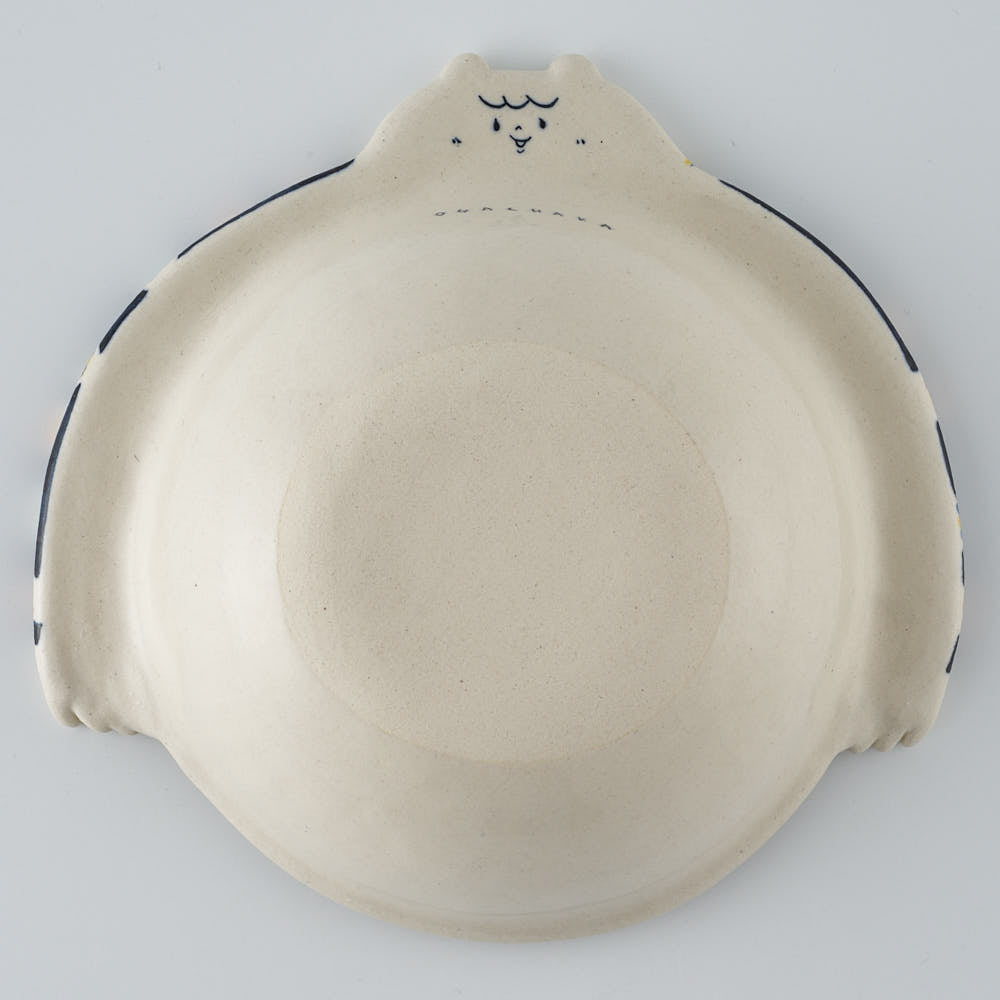 作家　島田文　クマボウル　花柄　A