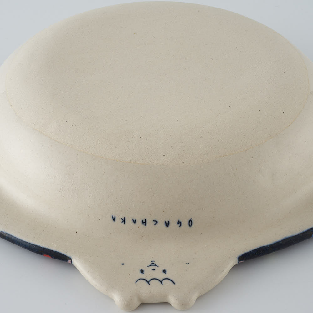 作家　島田文　クマ皿　レモン　C