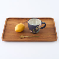 うつつ窯　作家　稲積佳谷　夢窓華　マグカップ　濃紺 うつつ窯　作家　稲積佳谷 陶磁器作家もの