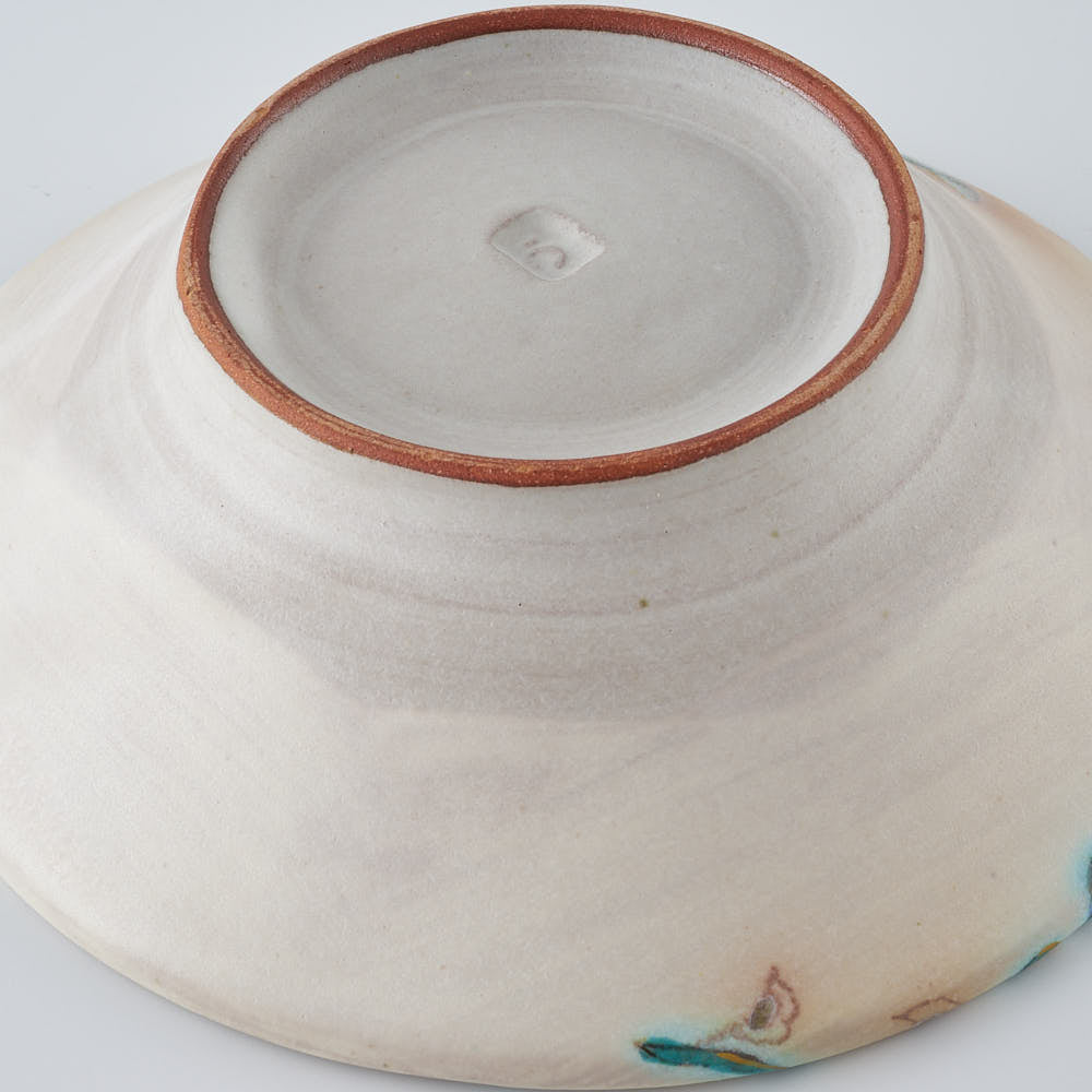 うつつ窯　作家　稲積佳谷　夢窓華　小鉢　ピンク うつつ窯　作家　稲積佳谷 陶磁器作家もの