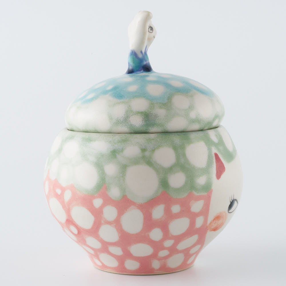 作家　武田朋己　Memento Pot-想いを残す器-　ぬこ殿