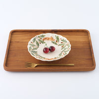 Sugar Poppo　跳ねリス輪花鉢 Sugar Poppo 陶磁器作家もの