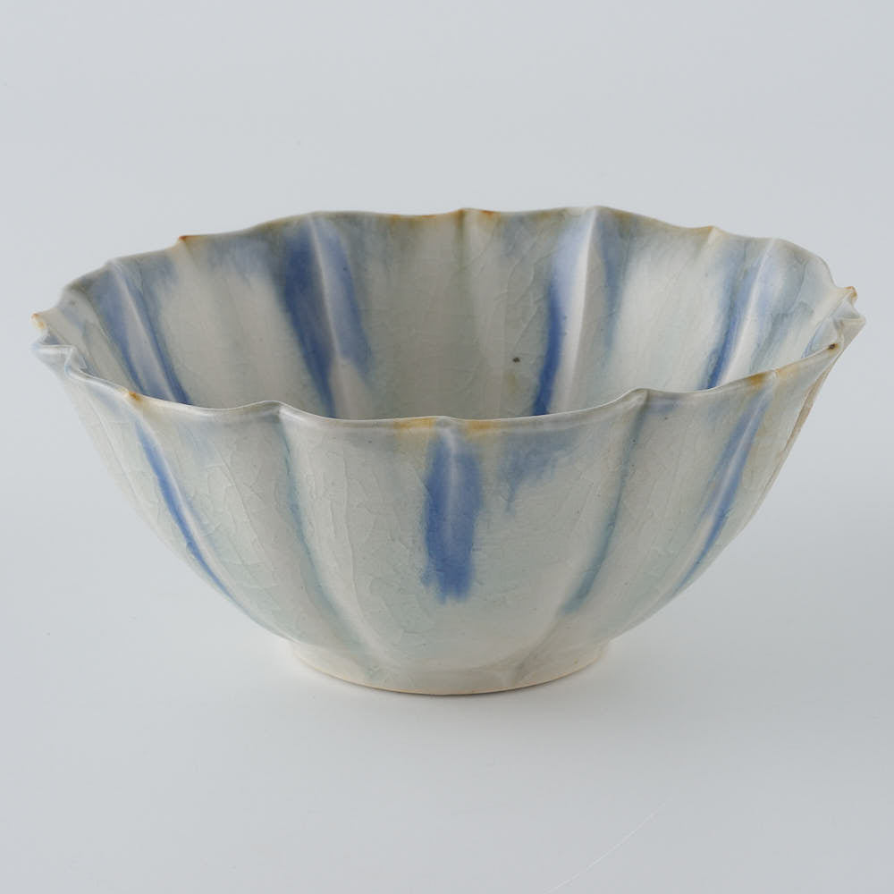 作家　宮田竜司　掛流　稜花　碗 作家　宮田竜司 陶磁器作家もの