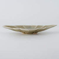 作家　宮田竜司　灰釉　菱形皿（小） 作家　宮田竜司 陶磁器作家もの