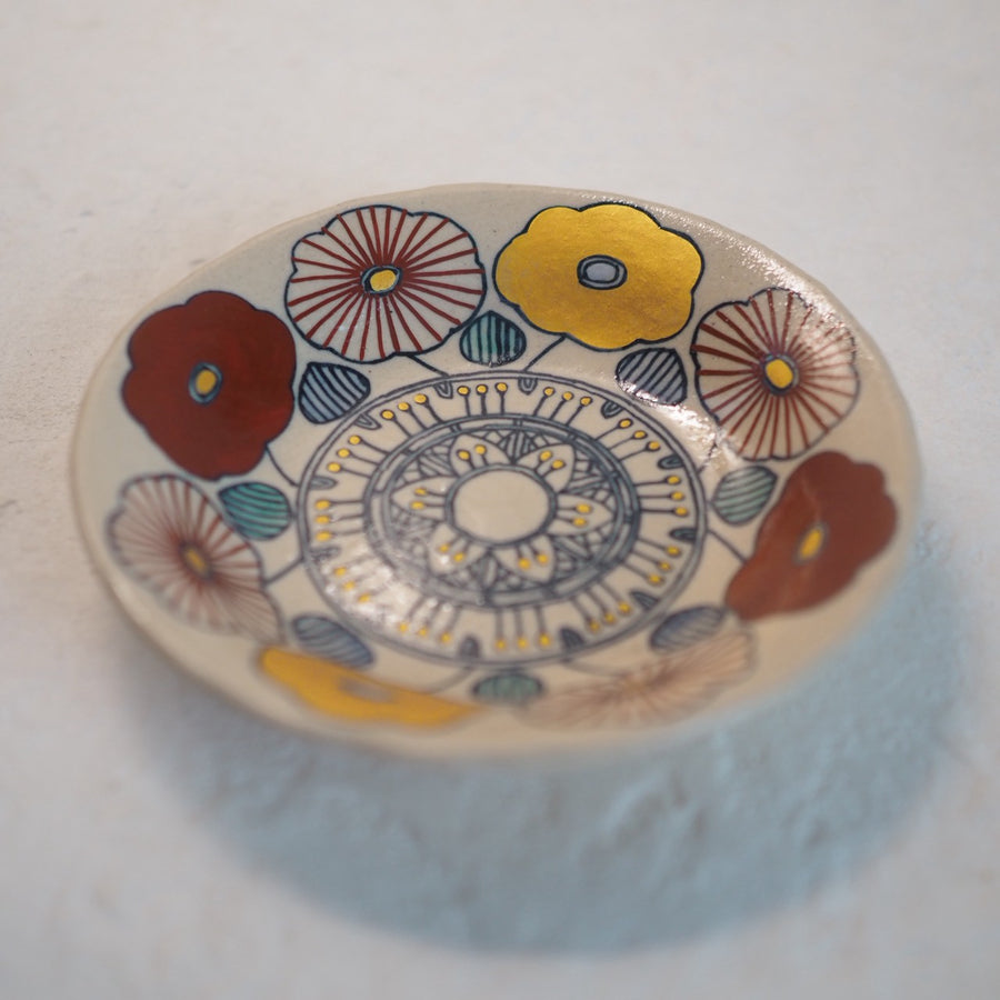 作家　加藤喜道　小鉢　12.7　F