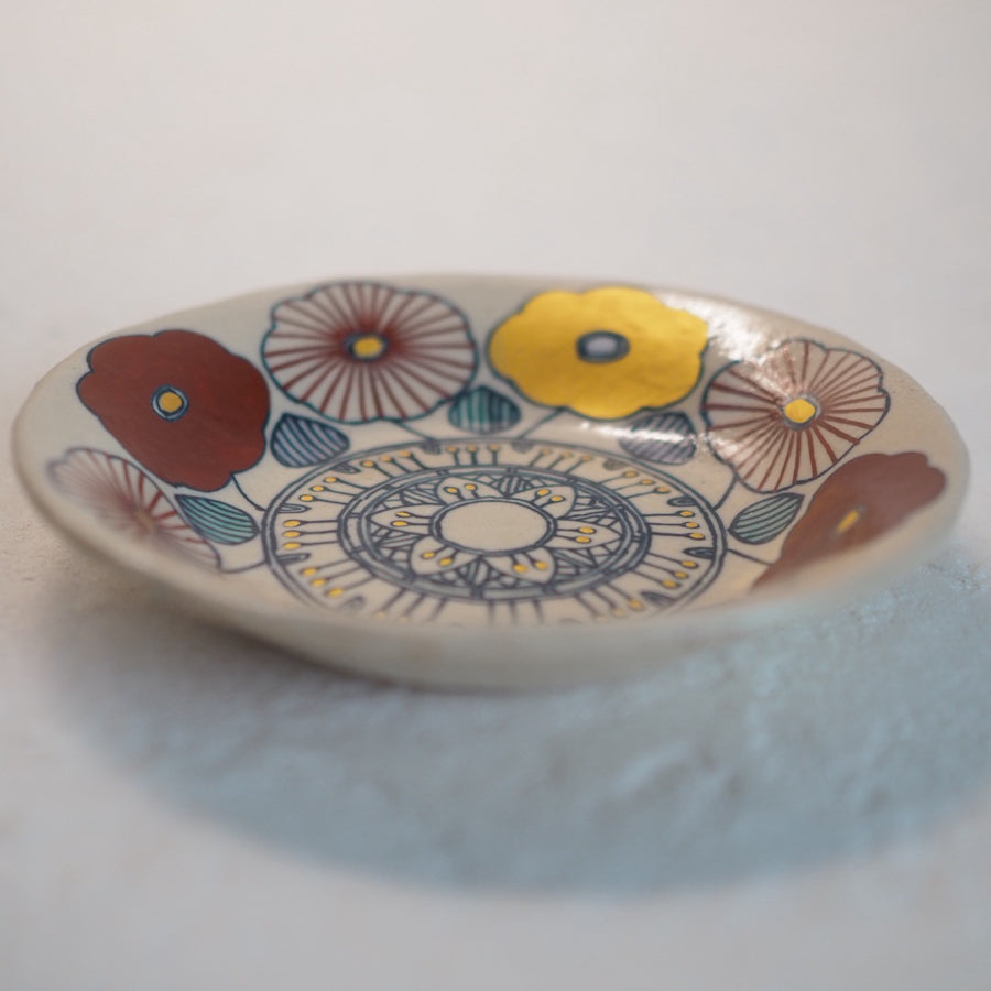 作家　加藤喜道　小鉢　12.7　F