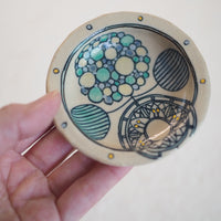 作家　加藤喜道　小皿　8.5　A