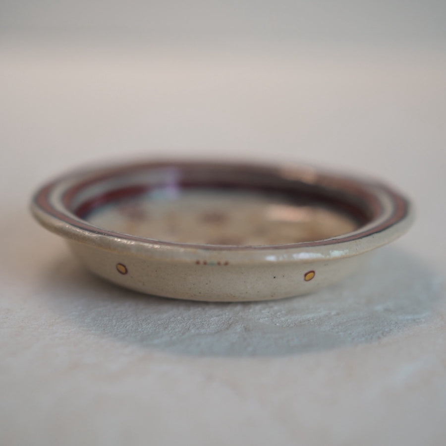 作家　加藤喜道　小皿　8.5　C