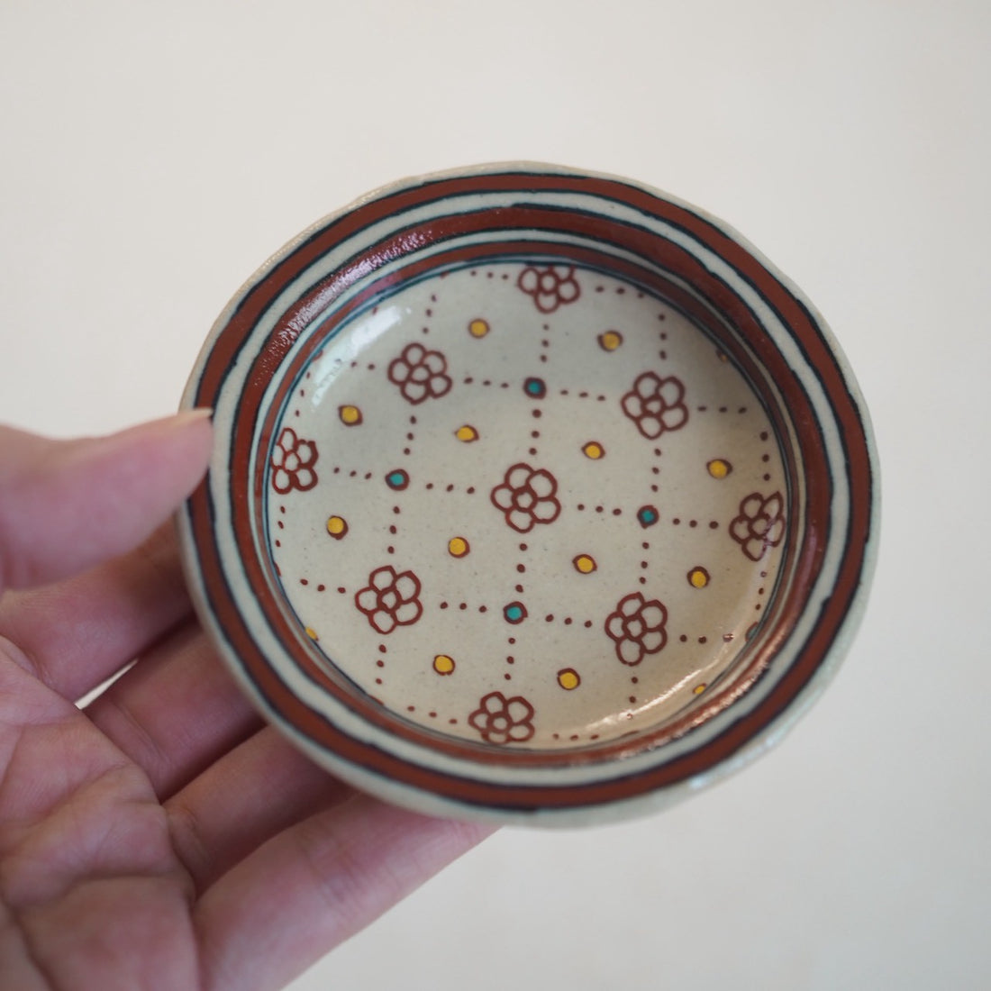 作家　加藤喜道　小皿　8.5　C