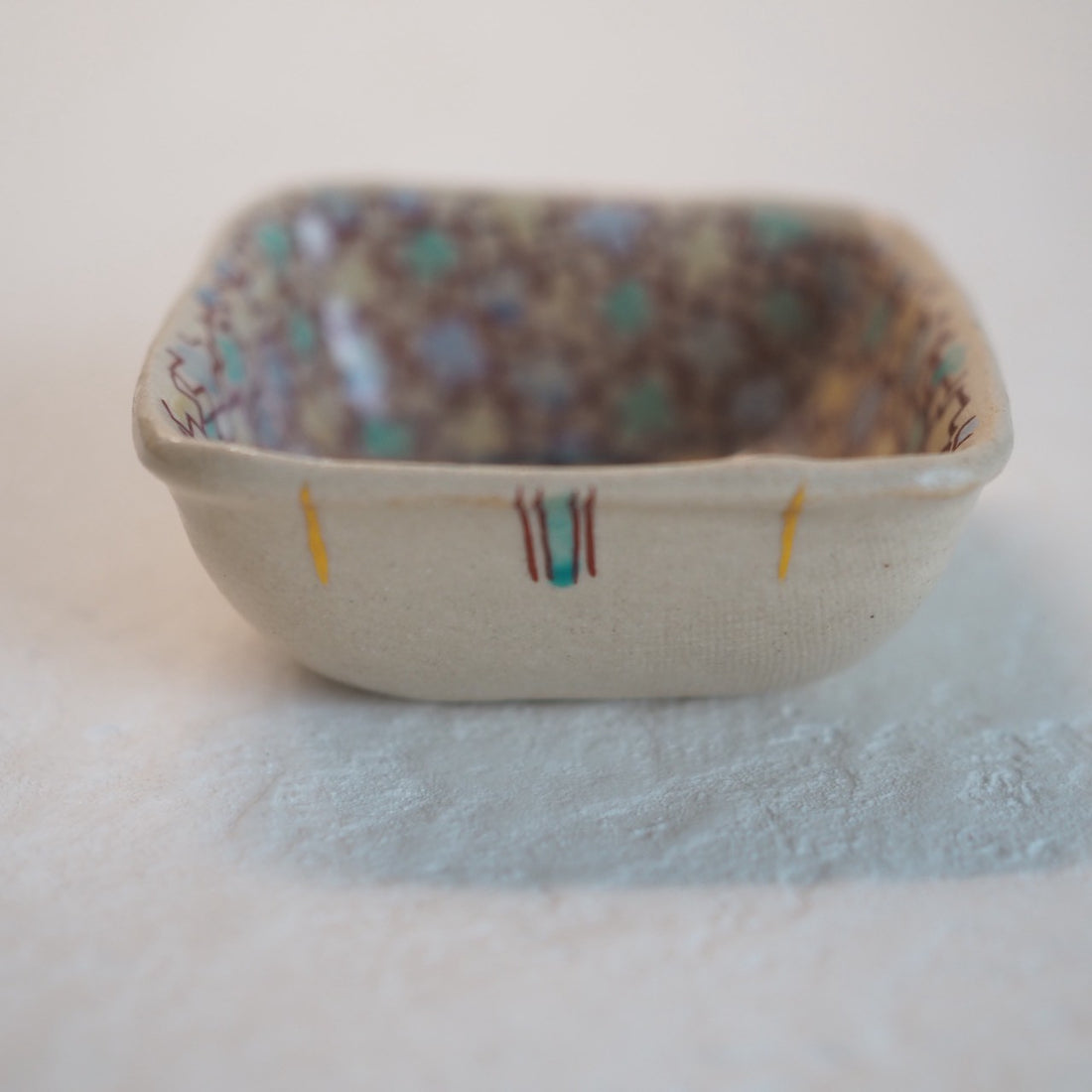 作家　加藤喜道　▢小鉢　7.8×7.8　E