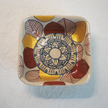 作家　加藤喜道　▢小鉢　11.5×11.5　F