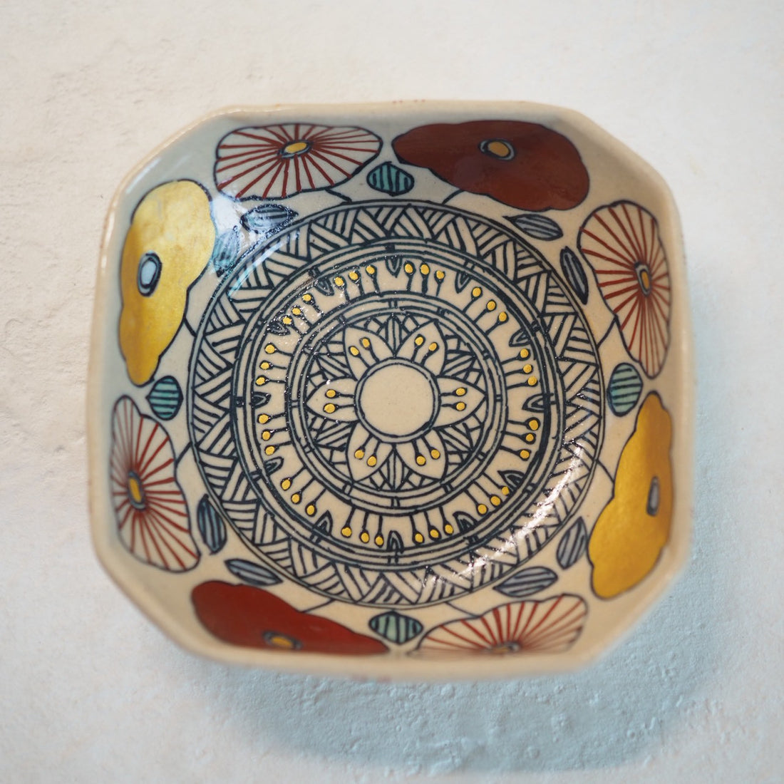 作家　加藤喜道　▢小鉢　11×11　N