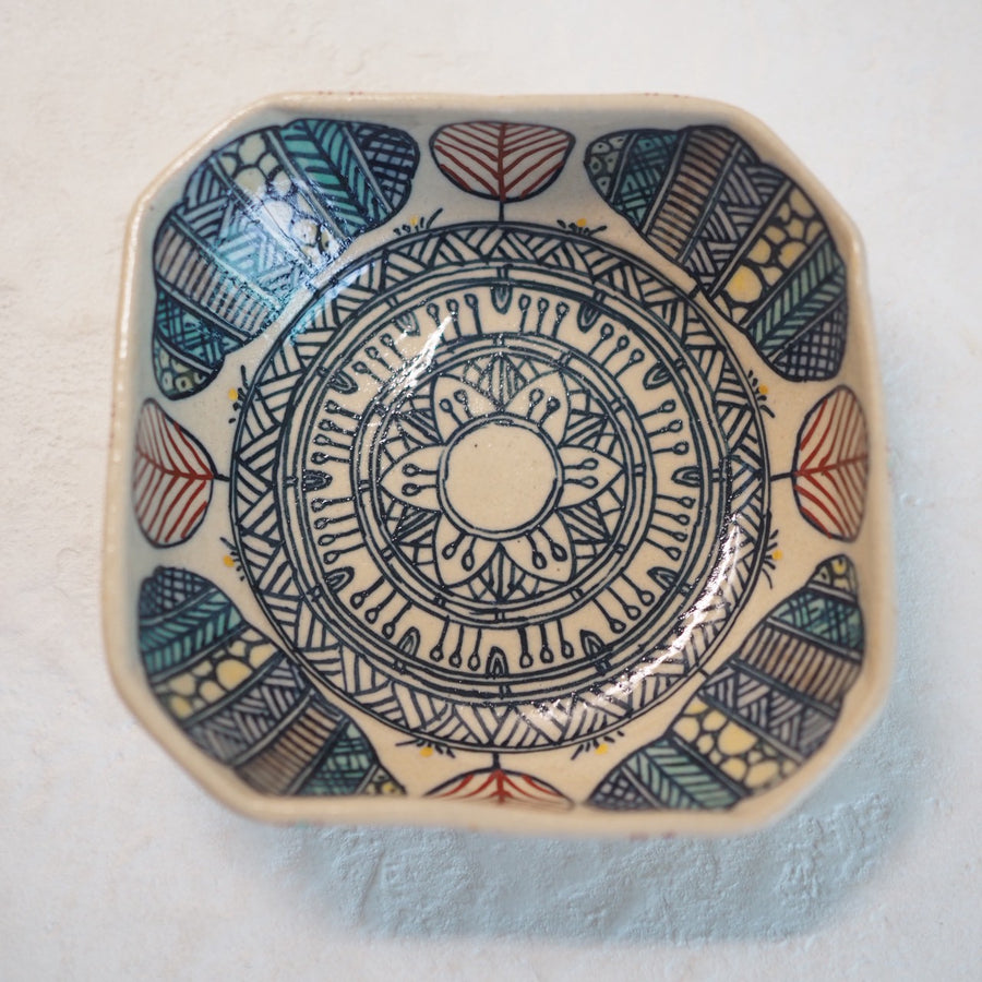 作家　加藤喜道　▢小鉢　11×11　O