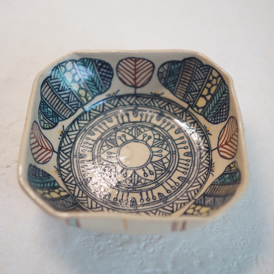 作家　加藤喜道　▢小鉢　11×11　O