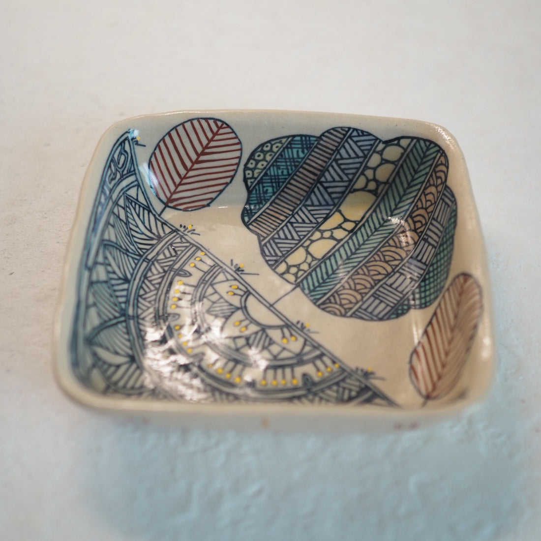 作家　加藤喜道　▢小鉢　14×14　P