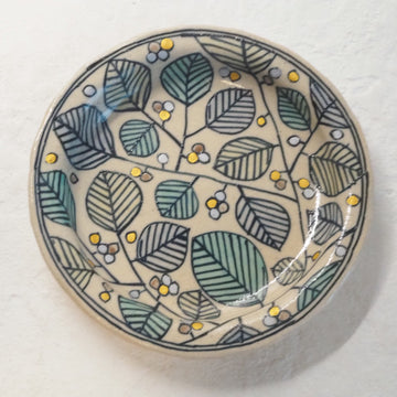 作家　加藤喜道　小皿　11.5　H