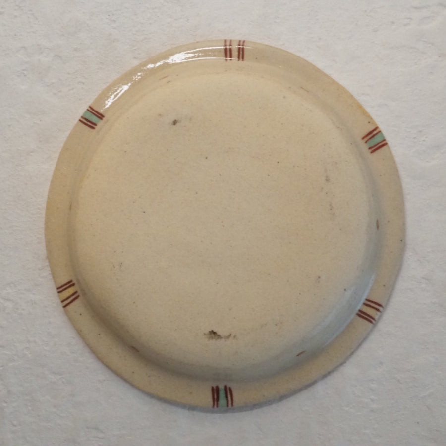 作家　加藤喜道　小皿　11.5　I