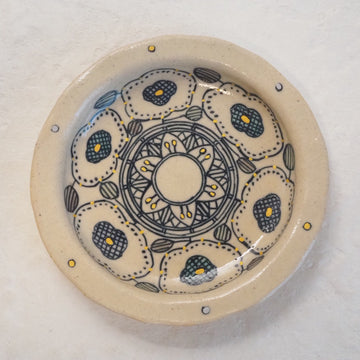 作家　加藤喜道　小皿　11.5　L