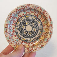 作家　加藤喜道　小皿　11.5　Ｏ