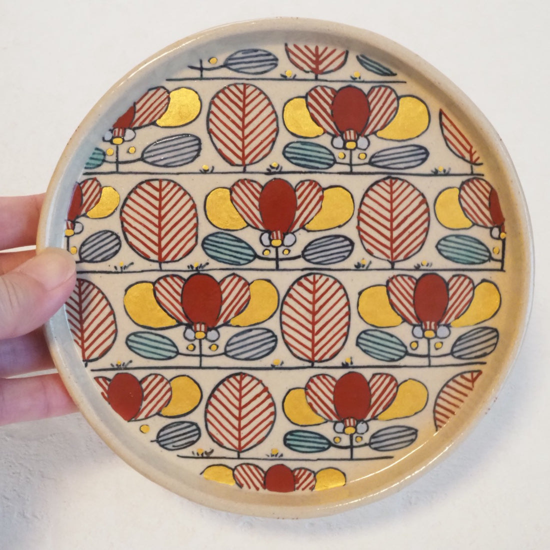 作家　加藤喜道　plate　15.5　C