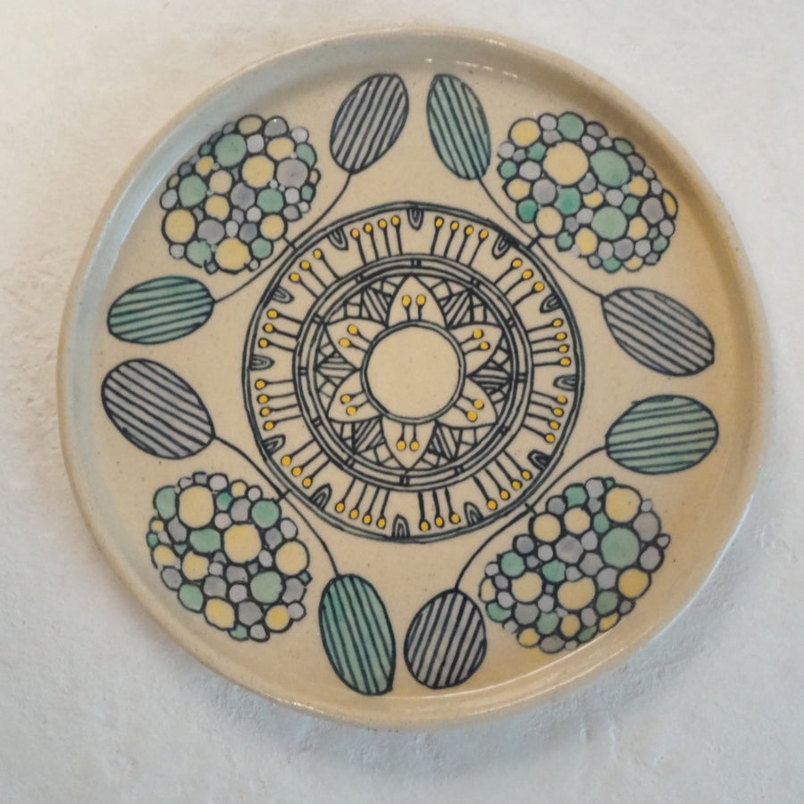 作家　加藤喜道　plate　15.5　D