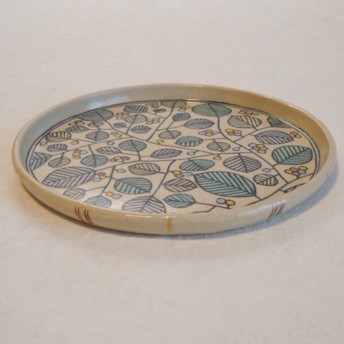 作家　加藤喜道　plate　15.5　F