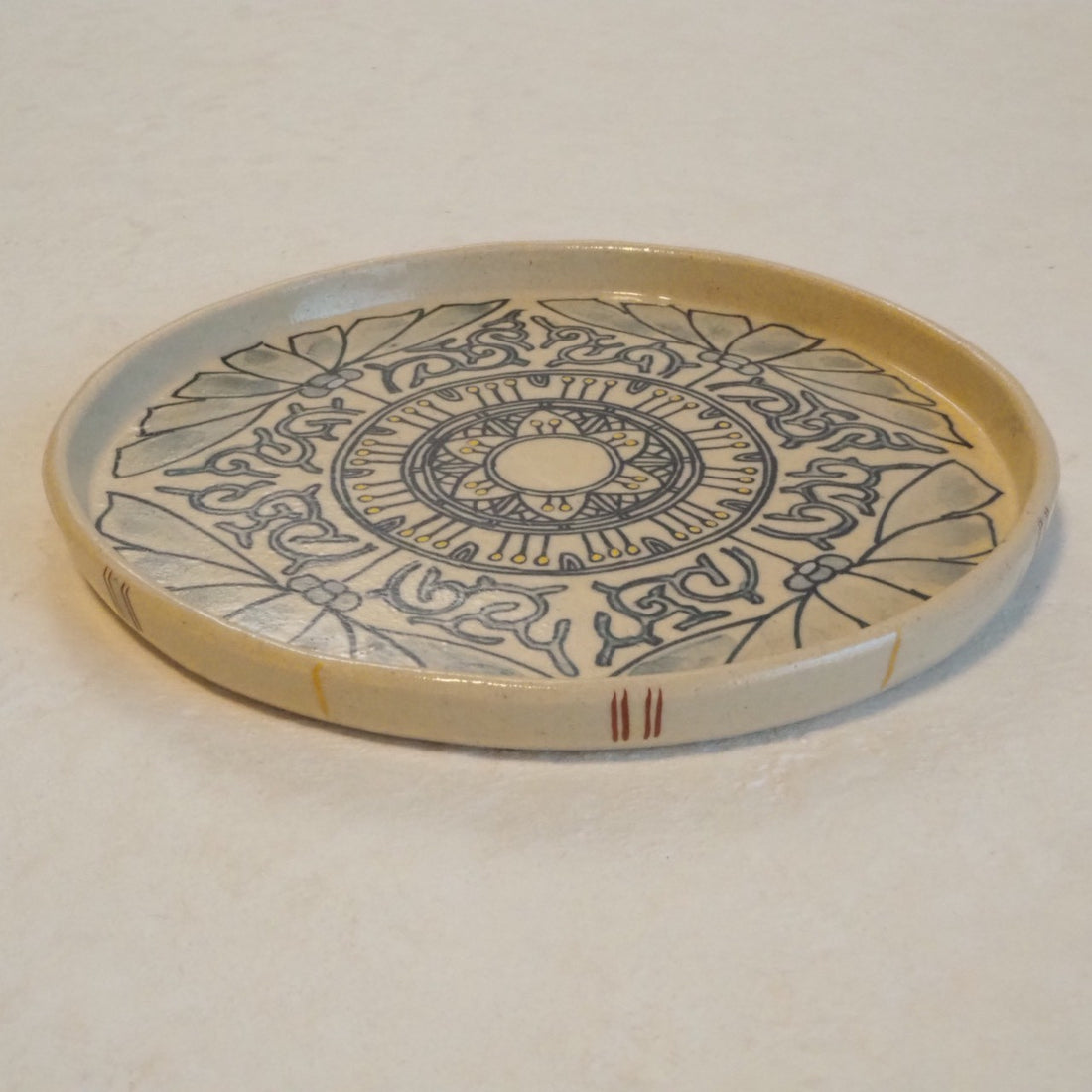 作家　加藤喜道　plate　15.5　I