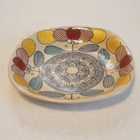 作家　加藤喜道　plate　16.5×16.5　K