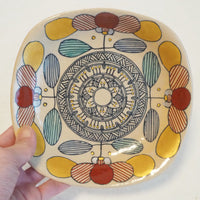 作家　加藤喜道　plate　16.5×16.5　K